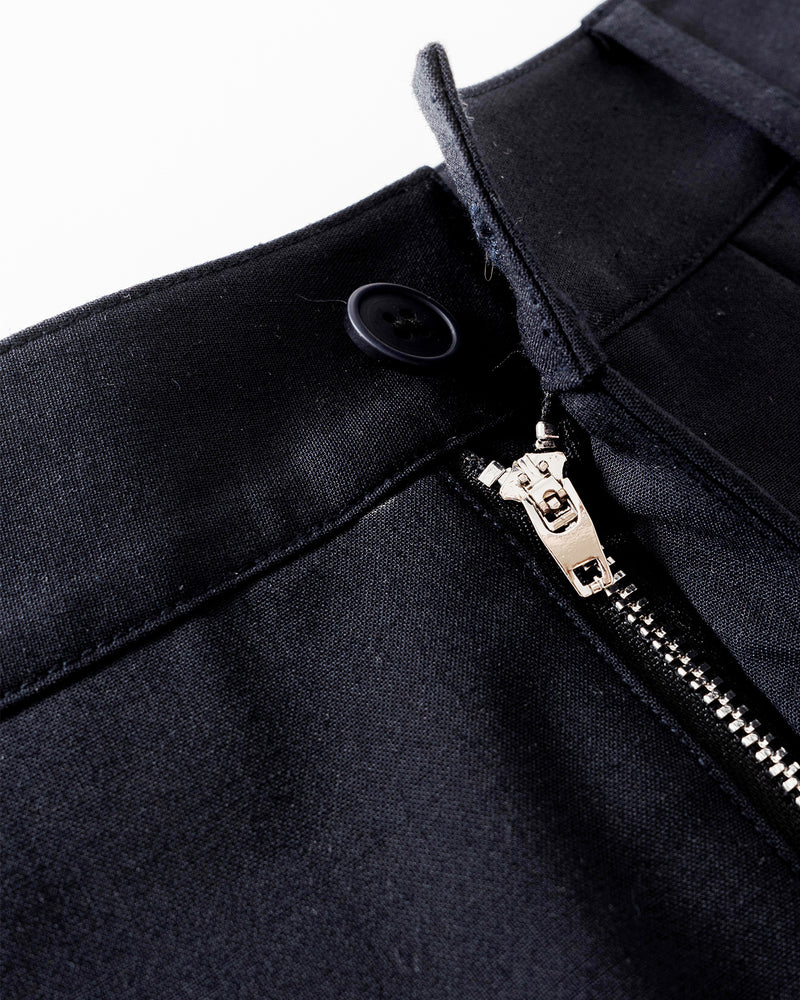 Banana Shape Pleated Wide Leg Casual Pants