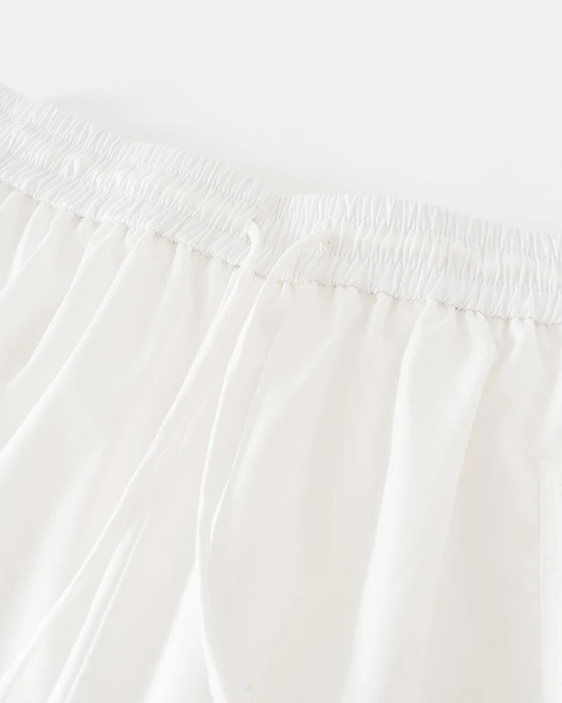 Lightweight Cotton Wide Leg Casual Pants